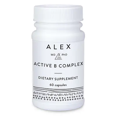 Active B Complex - 60 capsules primary image
