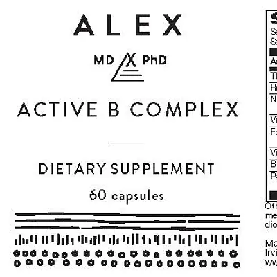 Active B Complex - 60 capsules secondary image